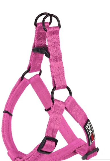 DogLineNylonFlatStepInHarnessPink.jpeg