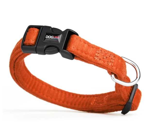 Soft Comfort Microfiber Flat Dog Collars in Assorted Colors | Made in USA | Fidos Lair