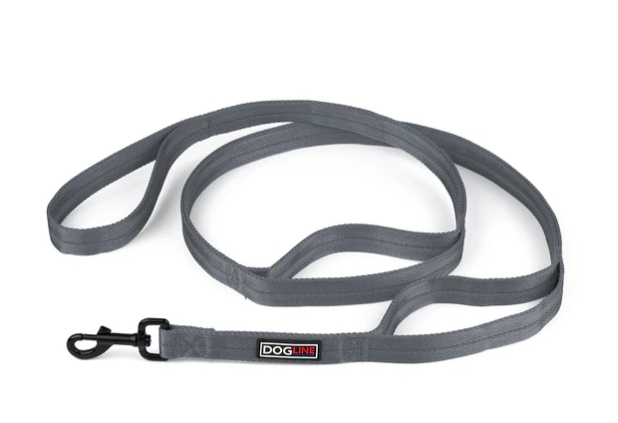 DogLinedoubleplynylonmulti-handleflatdogleash6grey.jpeg
