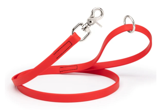 Heavy Duty Green BioThane Dog Leash Made in USA | Fidos Lair