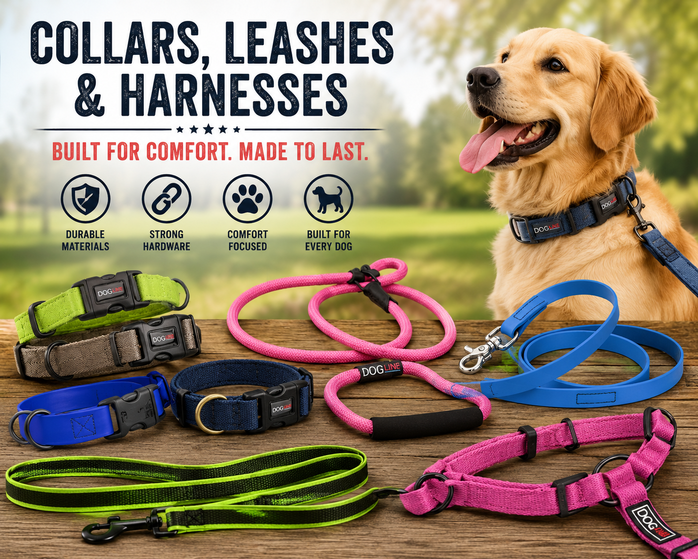 Adjustable Dog Collars for All Breeds | Fidos Lair