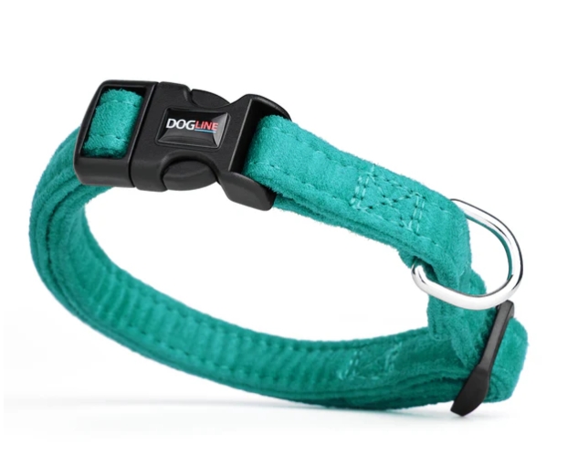 Soft Comfort Microfiber Flat Dog Collars in Assorted Colors | Made in USA | Fidos Lair