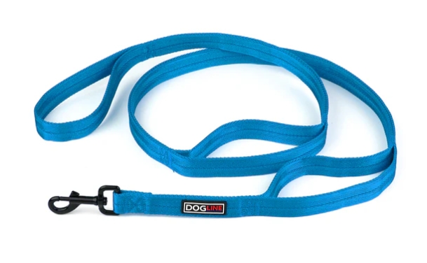 dogline-nylon-multihandle-double-ply-flat-dog-leash-6-feet-cyan-blue-made-in-the-usa.jpeg