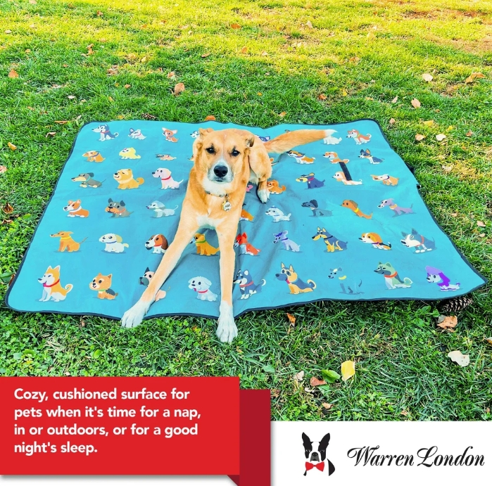 Warren London - Multi-Use Waterproof Grooming Blanket & Pet Mat