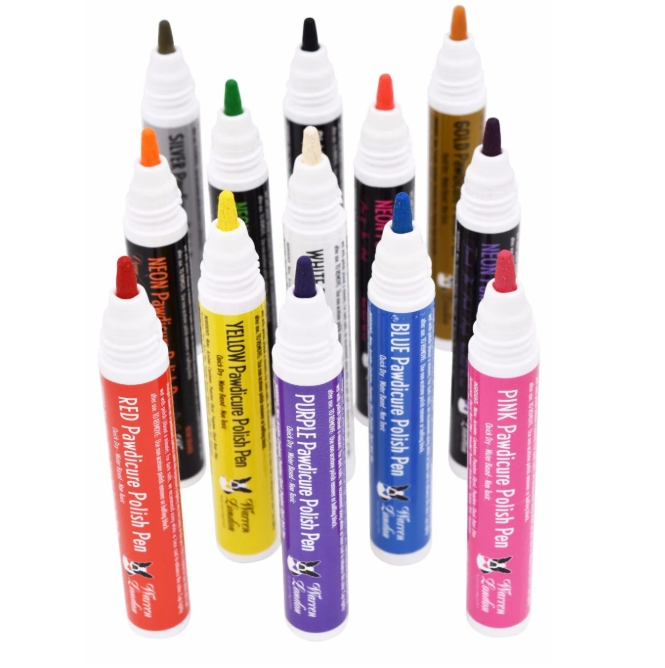 Pet Safe Nail Polish Pens and Temporary Fur Dyes Made in USA