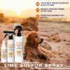 Fidos Lair | Healthy Paw Life Lime Sulfur Pet Skin Spray – 4 fl oz Professional Strength Relief for Mange & Fungal Infections