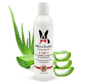 Warren London - 2-in-1 Puppy Shampoo & Conditioner - Baby Powder Scented - 8oz
