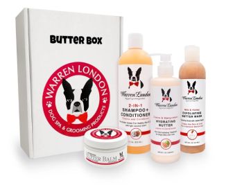 Warren London Butter Box  2in1 Shampoo, Hydrating Butter, Exfoliating Butter, and Hydrating Butter Balm