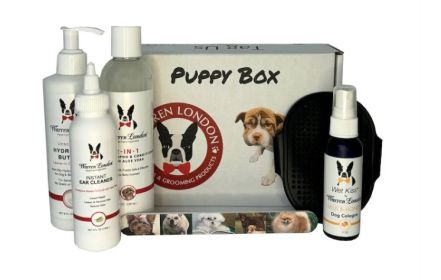 Warren London - Puppy Gift Box Bundle | Complete 6-Piece Pampering Set
