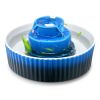Ceramic Cat Water Fountain 2.1L/71oz Cupcake Pet Fountain for Cats & Dogs