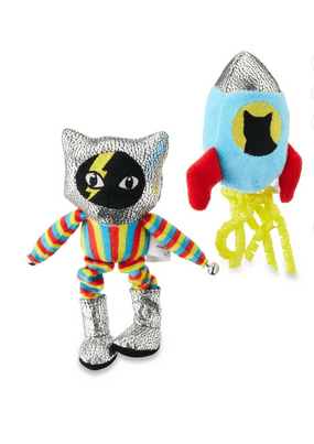 Vibrant Life Cat Toy - Space Cat Toys, 2 Pack with Catnip
