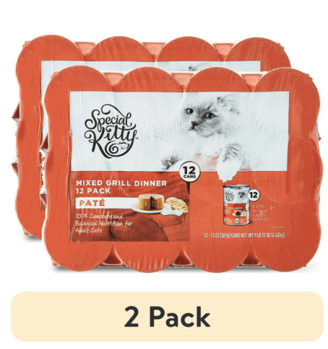 (2 pack) Special Kitty Mixed Grill 13oz 12 Pk