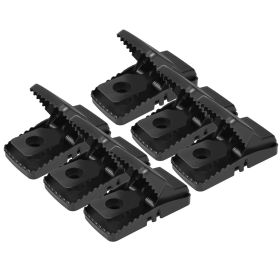 6 Pack Mouse Traps Reusable Rat Trap Mice Snap Trap Effective Mouse Catcher Quick 'N Vole Effective Mice Control with Unique Jaw Design That Captures
