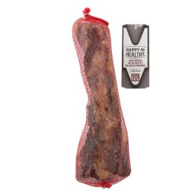 Fidos Lair | Happy N' Healthy - Natural Beef Rib Bone – Case of 12 Slow-Roasted USA Beef Chews