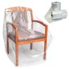 Pack of 275 General Furniture Covers on Roll 28 x 17 x 58. Ultra Thin Design 1 mil Clear Plastic Bags 28x17x58. Great for Home Furniture Care. Ideal f