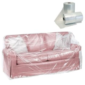 Pack of 120 General Furniture Covers on Roll 28 x 17 x 132. Clear Plastic Bags 28x17x132. Great for Home Furniture Care. 1 mil Ultra Thin Design. Idea