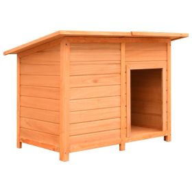 Dog House Solid Pine & Fir Wood 47.2"x30.3"x33.9"