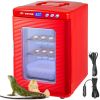 Red Reptile Incubator 25L Scientific Lab Incubator Digital Incubator Cooling and Heating 5-42°C Reptile Egg Incubator 12V/110V Work for Small Re