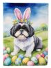 Shih Tzu Easter Egg Hunt Garden Flag Mailbox Flag Decorative Yard Flag Banner Outside Patio Artwork Yard Flower Beds, Garden Size, Multicolor