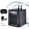 Aquarium Chiller, 110 Gal 416 L, 1/3 HP Hydroponic Water Chiller, Quiet Refrigeration Compressor for Seawater and Fresh Water