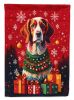 Brittany Spaniel Holiday Christmas Garden Flag Mailbox Flag Decorative Yard Flag Banner Outside Patio Artwork Yard Flower Beds, Garden Size