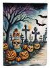 Day of the Dead Spooky Halloween Garden Flag Mailbox Flag Decorative Yard Flag Banner Outside Patio Artwork Yard Flower Beds, Garden Size, Multicolor