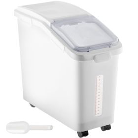 Ingredient Storage Bin, 11.4 Gallon Capacity Shelf Ingredient Bin