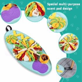 Dog snuff pad dog interactive toy small dog rich toy dog sniffing pad dog puzzle toy small dog licking pad squeaking dog toy natural foraging skills