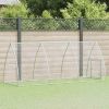 Chicken Cage Silver 118.1"x41.3"x47.2" Galvanized Steel
