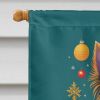 Australian Terrier Holiday Christmas House Flag Large Porch Sleeve Pole Decorative Outside Yard Banner Artwork Wall Hanging, Polyester, House Size