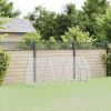 Chicken Cage Silver 118.1"x41.3"x47.2" Galvanized Steel