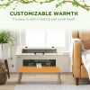 PawHut Reptile Terrarium 29 Gallon Top Opening Reptile Tank with Glass Windows Air Ventilations