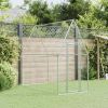 Chicken Cage Silver 78.7"x39.4"x74.8" Galvanized Steel