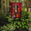 Entlebucher Mountain Dog Holiday Christmas Garden Flag Mailbox Flag Decorative Yard Flag Banner Outside Patio Artwork Yard Flower Beds, Garden Size