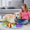 Dog snuff pad dog interactive toy small dog rich toy dog sniffing pad dog puzzle toy small dog licking pad squeaking dog toy natural foraging skills
