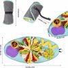 Dog snuff pad dog interactive toy small dog rich toy dog sniffing pad dog puzzle toy small dog licking pad squeaking dog toy natural foraging skills