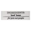 Fidos Lair | Happy N’ Healthy - 100% Natural Beef Bone – Case of 6 (1 ct) Slow-Roasted USA Beef