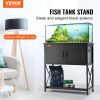Aquarium Stand, 29 Gallon Fish Tank Stand, 28.7 x 16.5 x 30 in Steel and MDF Turtle Tank Stand, 242.5 lbs Load Capacity