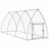 Chicken Cage Silver 118.1"x41.3"x47.2" Galvanized Steel