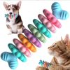2pcs Pet Toy Dog Chew Bone with Multi-color, Durable, and Teething-resistant Design for Gnawing and Dental Care