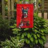 Staffordshire Bull Terrier Holiday Christmas Garden Flag Mailbox Flag Decorative Yard Flag Banner Outside Patio Artwork Yard Flower Beds, Garden Size
