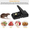 6 Pack Mouse Traps Reusable Rat Trap Mice Snap Trap Effective Mouse Catcher Quick 'N Vole Effective Mice Control with Unique Jaw Design That Captures