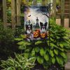 Papillon Spooky Halloween Garden Flag Mailbox Flag Decorative Yard Flag Banner Outside Patio Artwork Yard Flower Beds, Garden Size, Multicolor