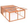 Garden Animal Cage 59.1"x39.4"x11.8" Solid Firwood
