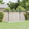 Rabbit Hutch Silver 118.1"x41.3"x47.2" Galvanized Steel