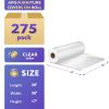 Pack of 275 General Furniture Covers on Roll 28 x 17 x 58. Ultra Thin Design 1 mil Clear Plastic Bags 28x17x58. Great for Home Furniture Care. Ideal f