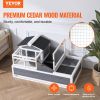 Tortoise Habitat Wooden Tortoise House Indoor/Outdoor 3-Room 44x25.6x24in