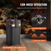 Aquarium Filter 396GPH, 4-Stage Canister Filter 120 Gallon, Ultra-Quiet Internal Aquarium Filter with UV Protection