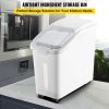 Ingredient Storage Bin, 11.4 Gallon Capacity Shelf Ingredient Bin