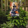Bernese Mountain Dog Halloween Trick or Treat Garden Flag Mailbox Decorative Yard Banner Outside Patio Artwork for Flower Beds, Garden Size